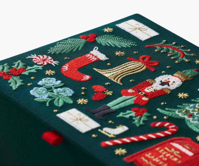Holiday Embroidered Keepsake Box