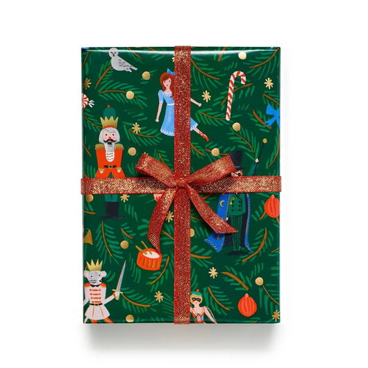 Nutcracker Gift Wrap Roll