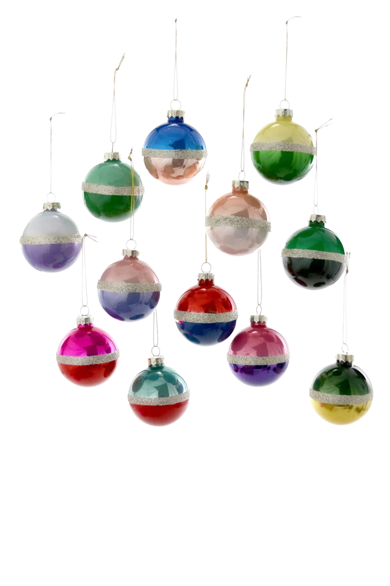 Hue Duo Bauble Ornament