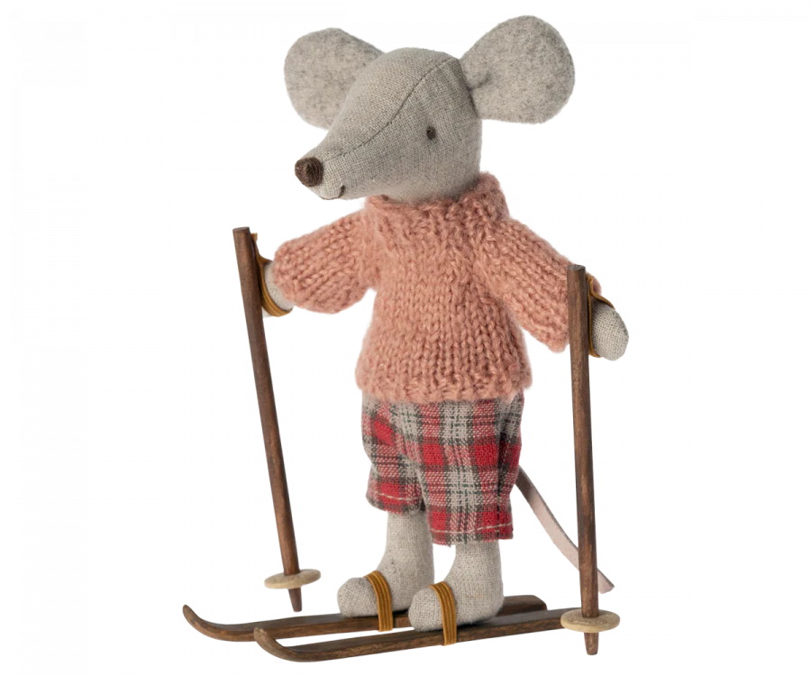 Skis & Ski Poles for Mouse