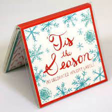 ‘Tis The Season Holiday Gift Labels | Pack of 80
