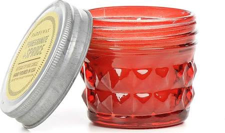 Relish Jar 3oz Candle | Pomegranate Spruce