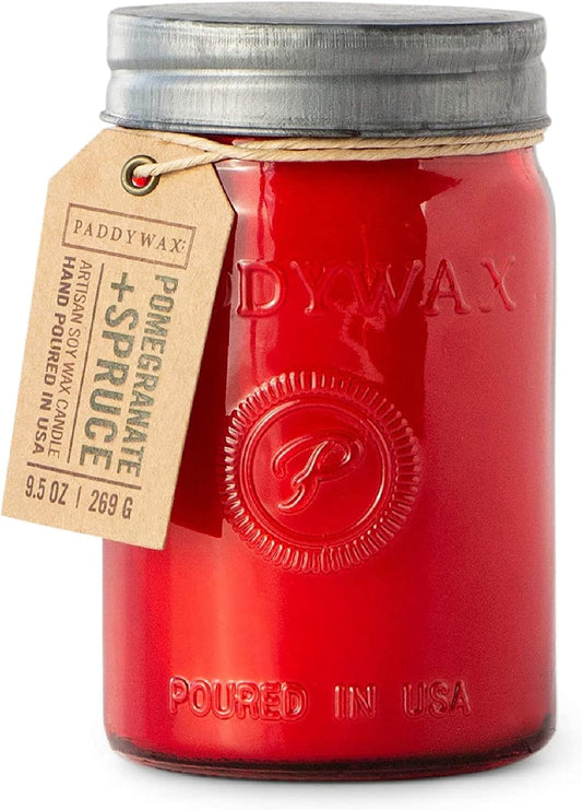 Relish Jar 9.5oz Candle | Pomegranate Spruce