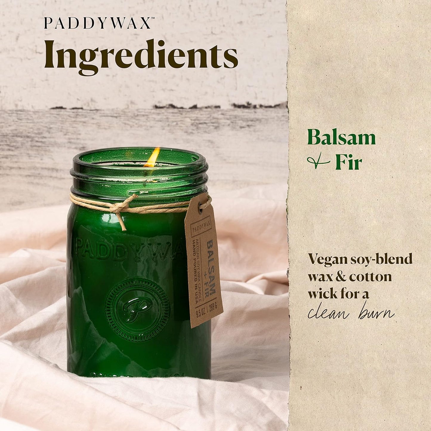 Relish Jar 9.5 oz Candle | Balsam & Fir