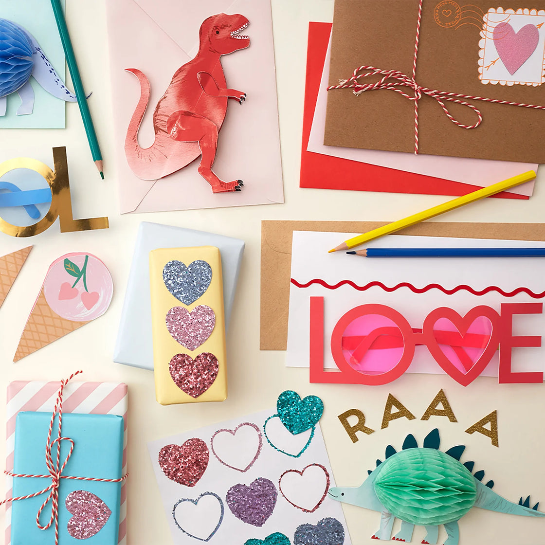 Valentine Cards With Glasses