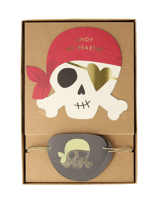 Pirate Valentine Cards | Set of 24