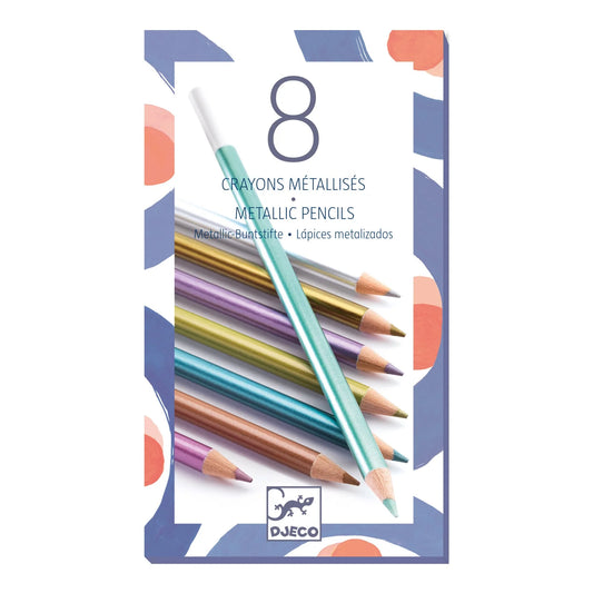 Metallic Pencils | Set of 8