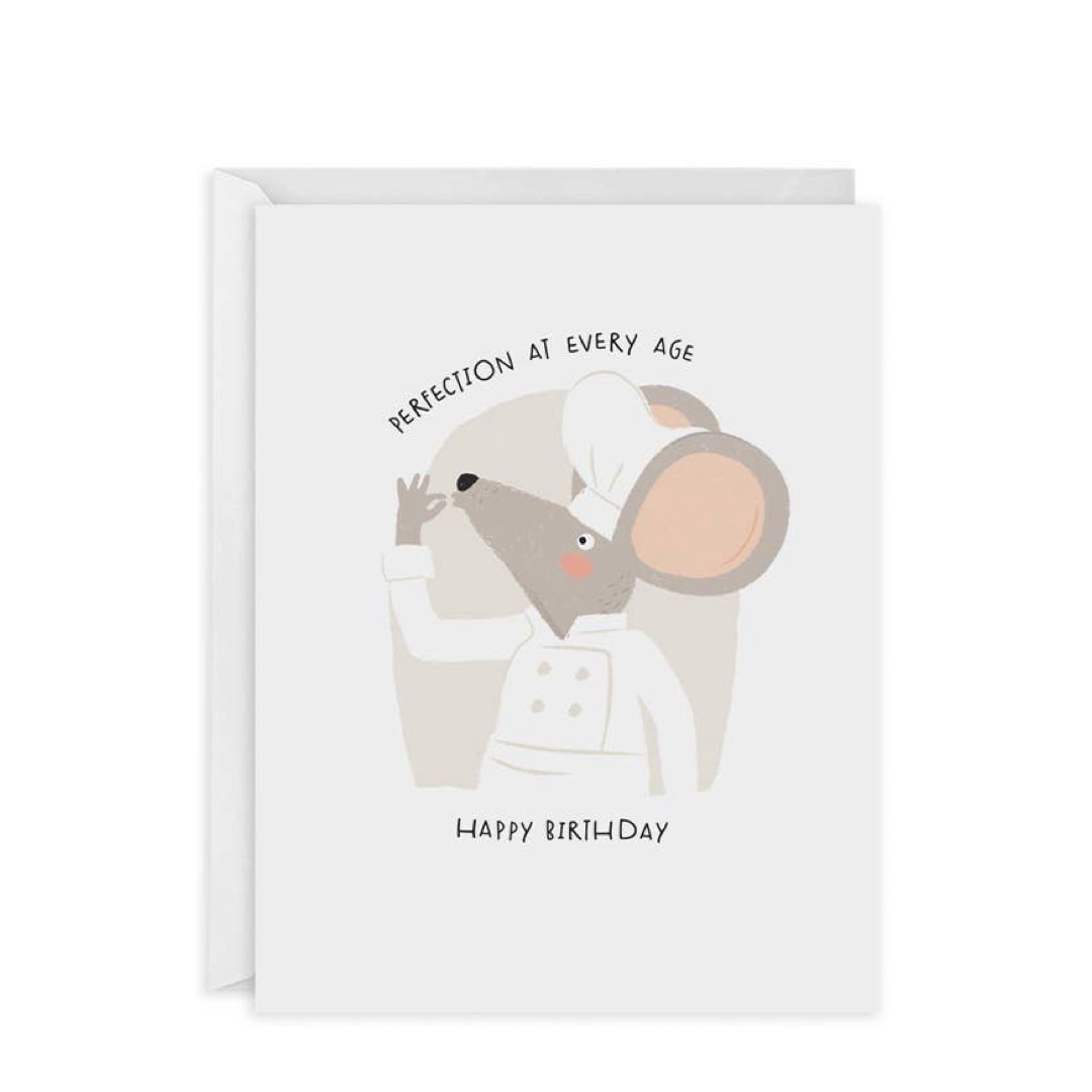 Chef's Kiss Birthday Card