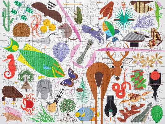 Charley Harper: Wildlife Wonders | 500 Piece Jigsaw Puzzle
