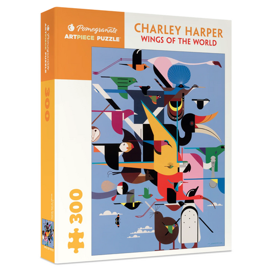 Charley Harper: Wings of the World | 300 Piece Jigsaw Puzzle