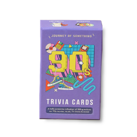 90's Trivia Cards