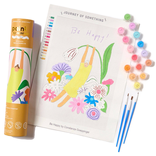 Kids Paint by Numbers Kit | Be Happy