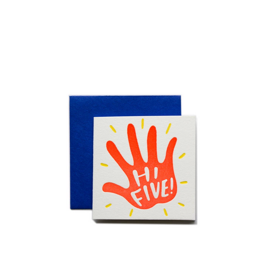 Hi Five Tiny Card