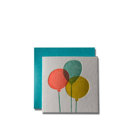 Balloons Tiny Card