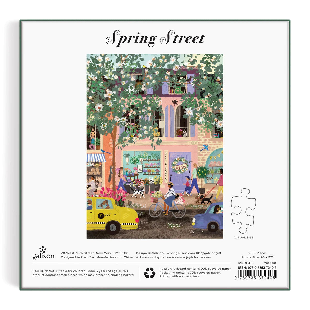 Spring Street | 1000 Piece Jigsaw Puzzle