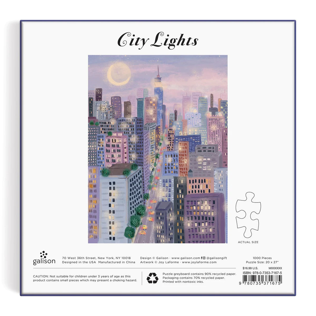 City Lights | 1000 Piece Jigsaw Puzzle