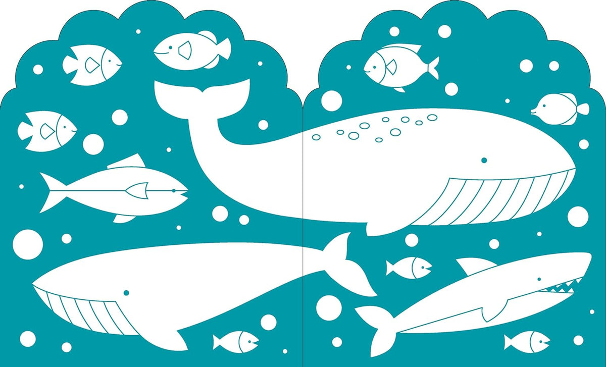 Coloring Book + Stickers | Mermaids