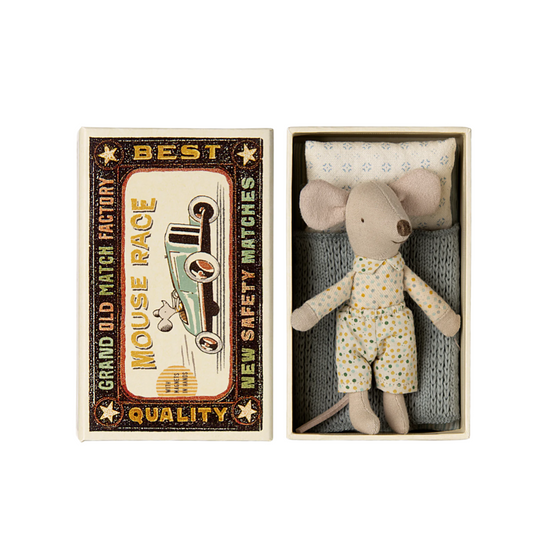 Little Brother Mouse In Matchbox