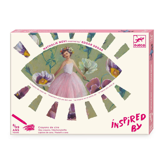 Inspired By Degas | Ballerinas Oil Pastel Art Kit