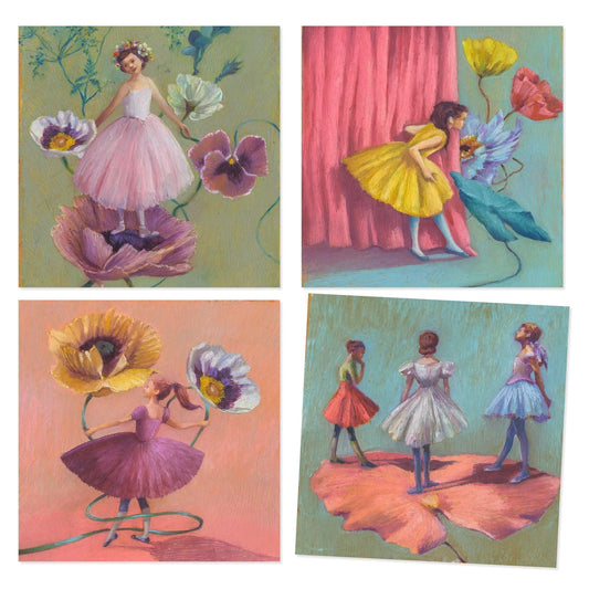 Inspired By Degas | Ballerinas Oil Pastel Art Kit