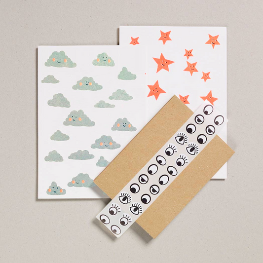 Stationery Set | Clouds & Stars