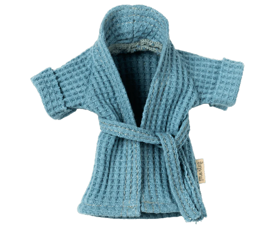 Bathrobe for Mouse | Dusty Blue