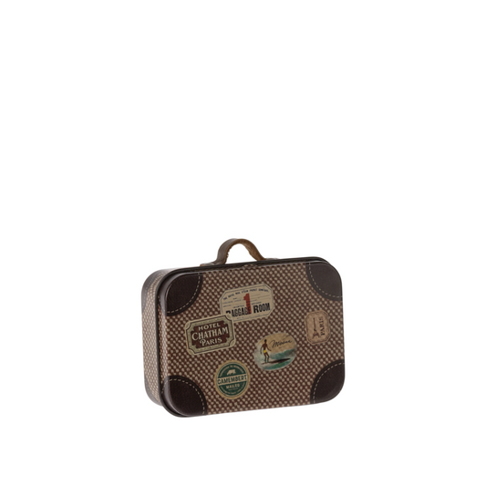 Metal Mouse Suitcase | Brown