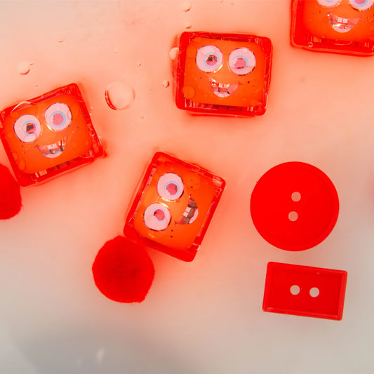 Glo Pals Light-Up Cubes | Sammy (Red)