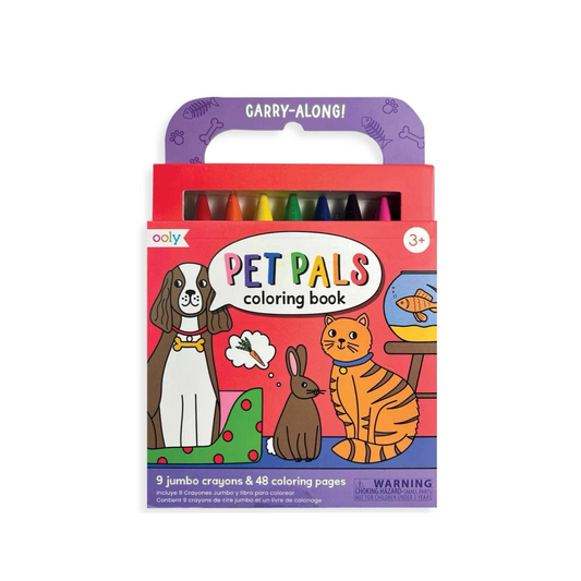 Carry Along Coloring Book & Crayon Set