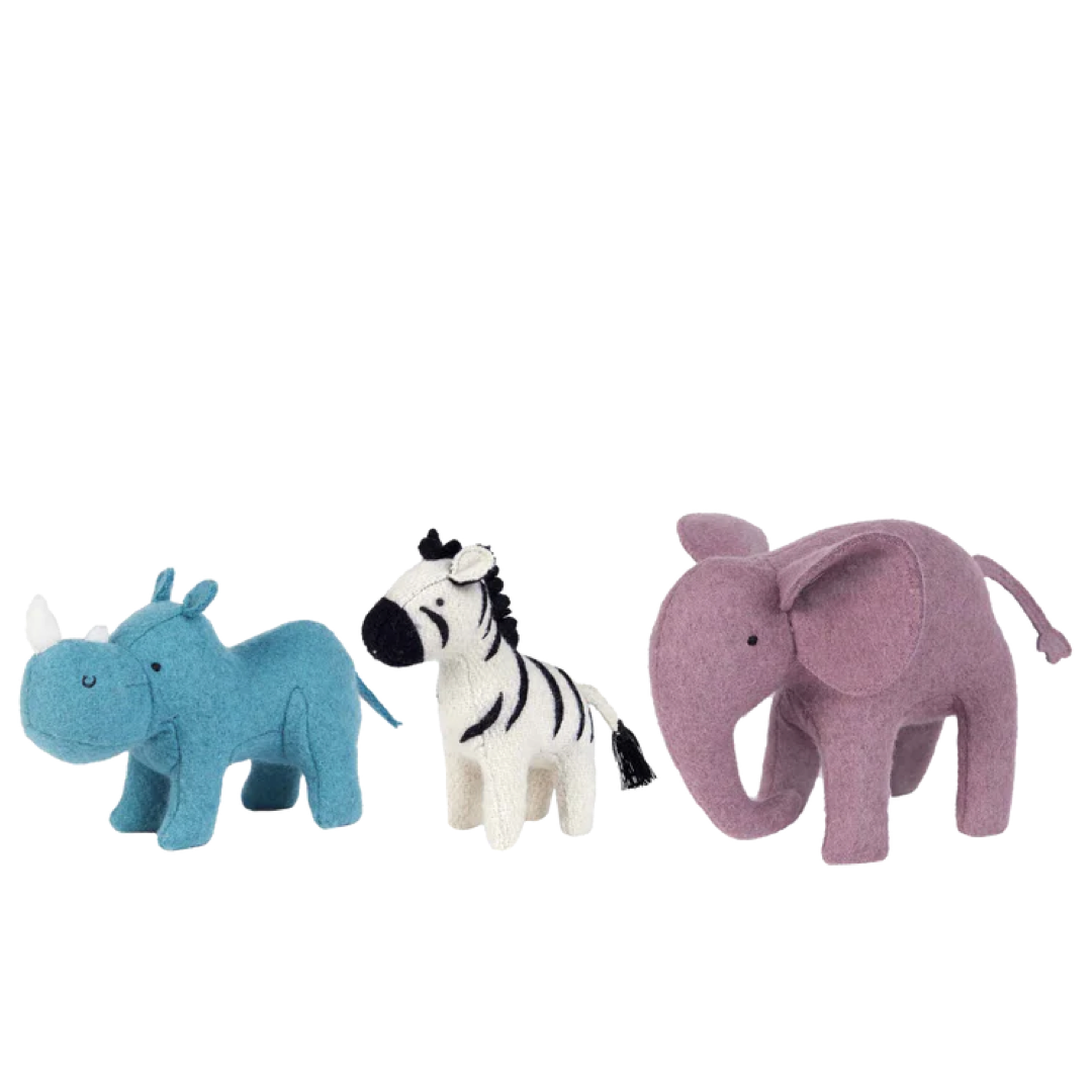 Holdie Safari Animals | Set of 3