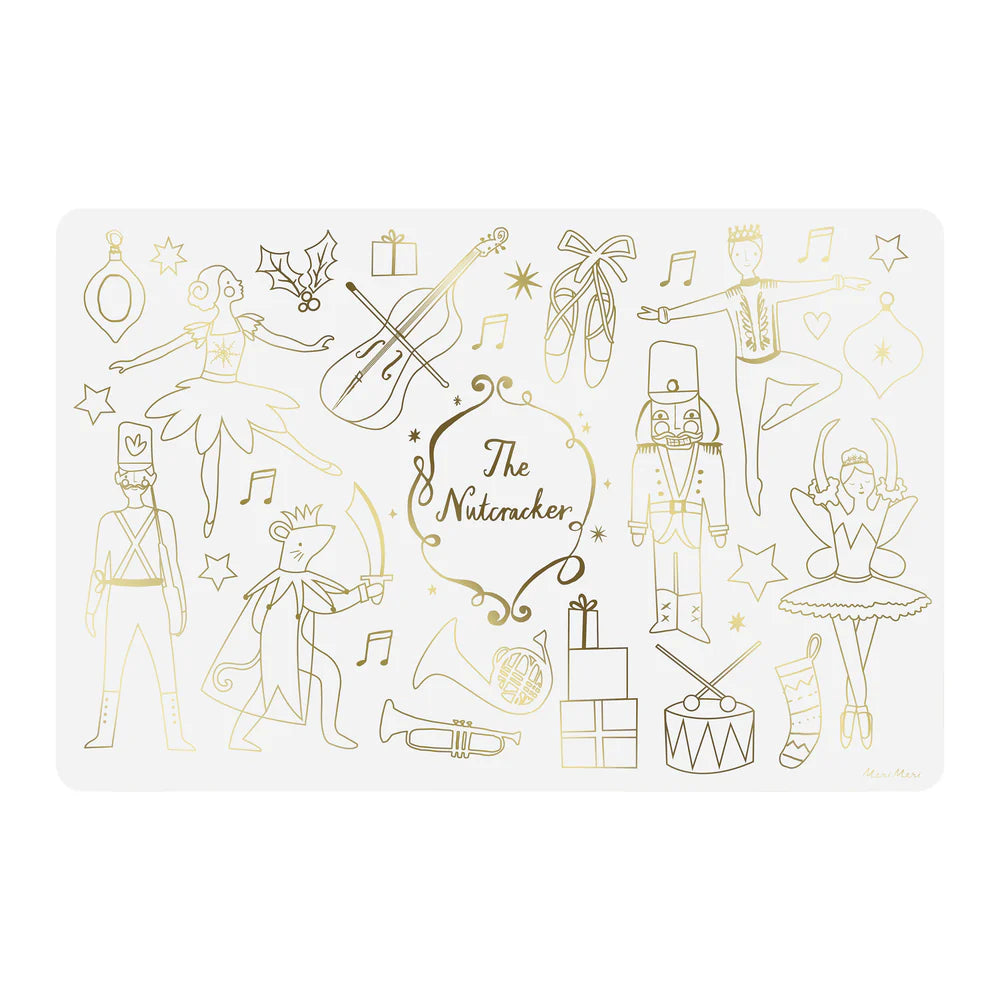 Nutcracker Coloring Placemats