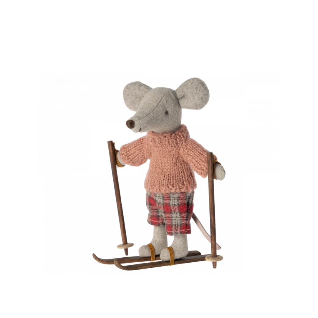 Skis & Ski Poles for Mouse