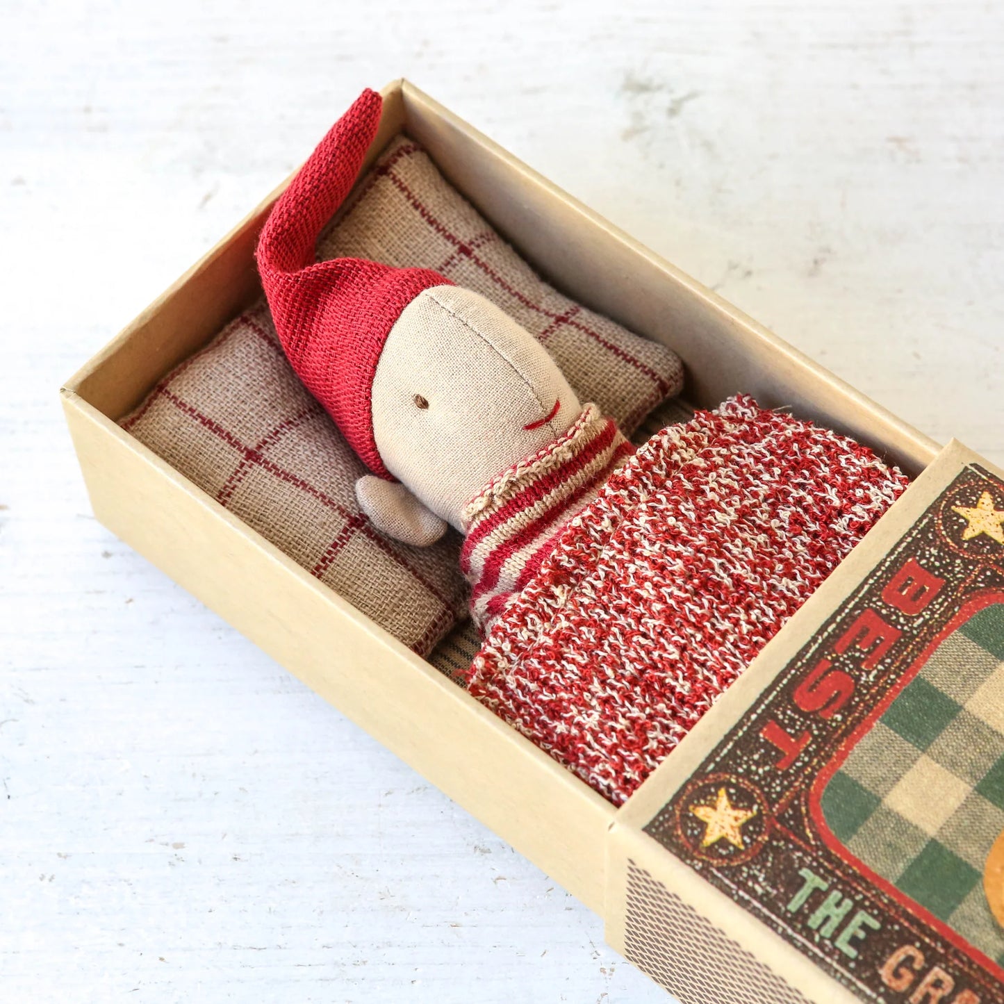 Log Legged Pixy In Matchbox | Small