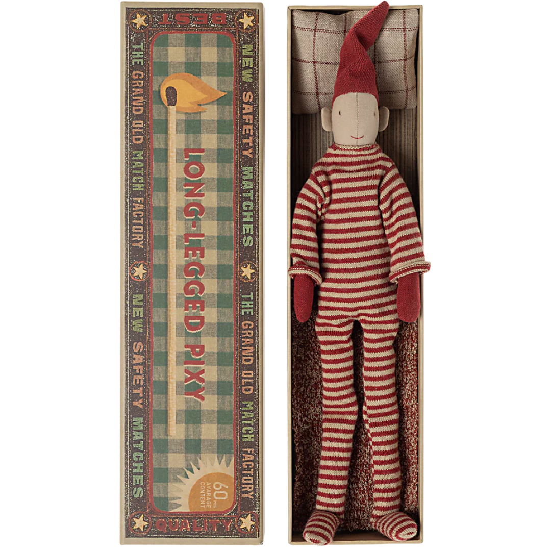 Log Legged Pixy In Matchbox | Small