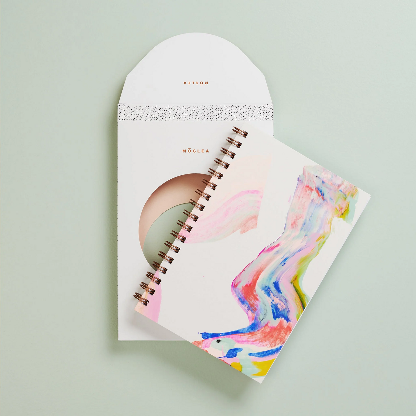 Boxed Notebook | Candy Swirl