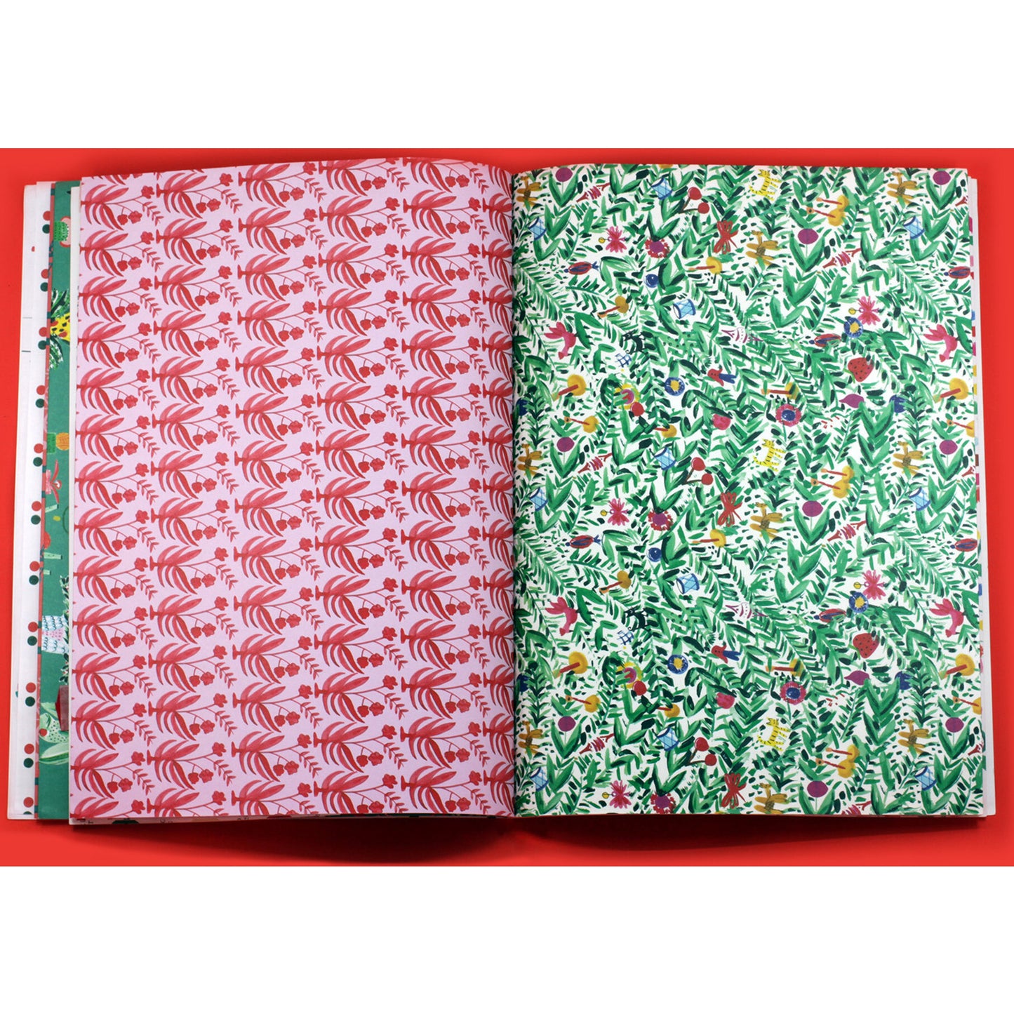 Very Delightful Holiday Wrapping Paper Book