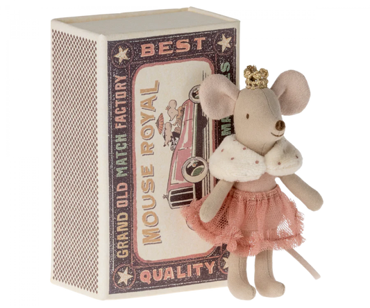 Little Sister Princess Mouse In Matchbox