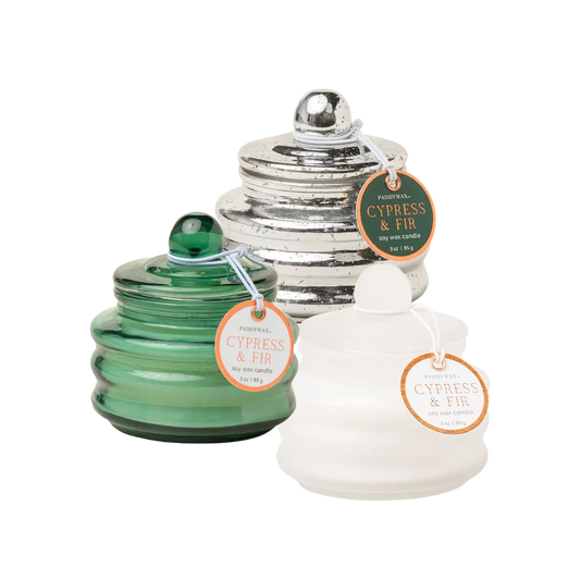 Cypress & Fir Lidded Candle | Green