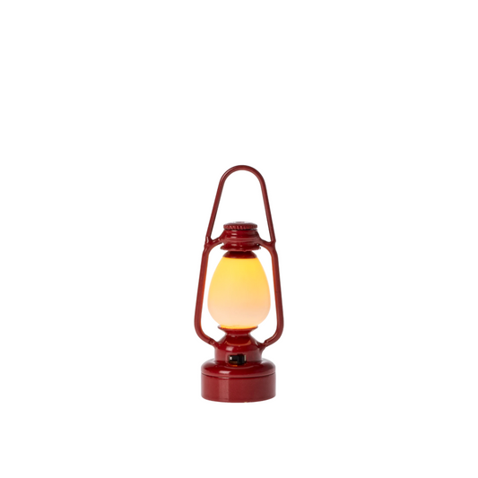 Vintage Mouse Lantern | Red