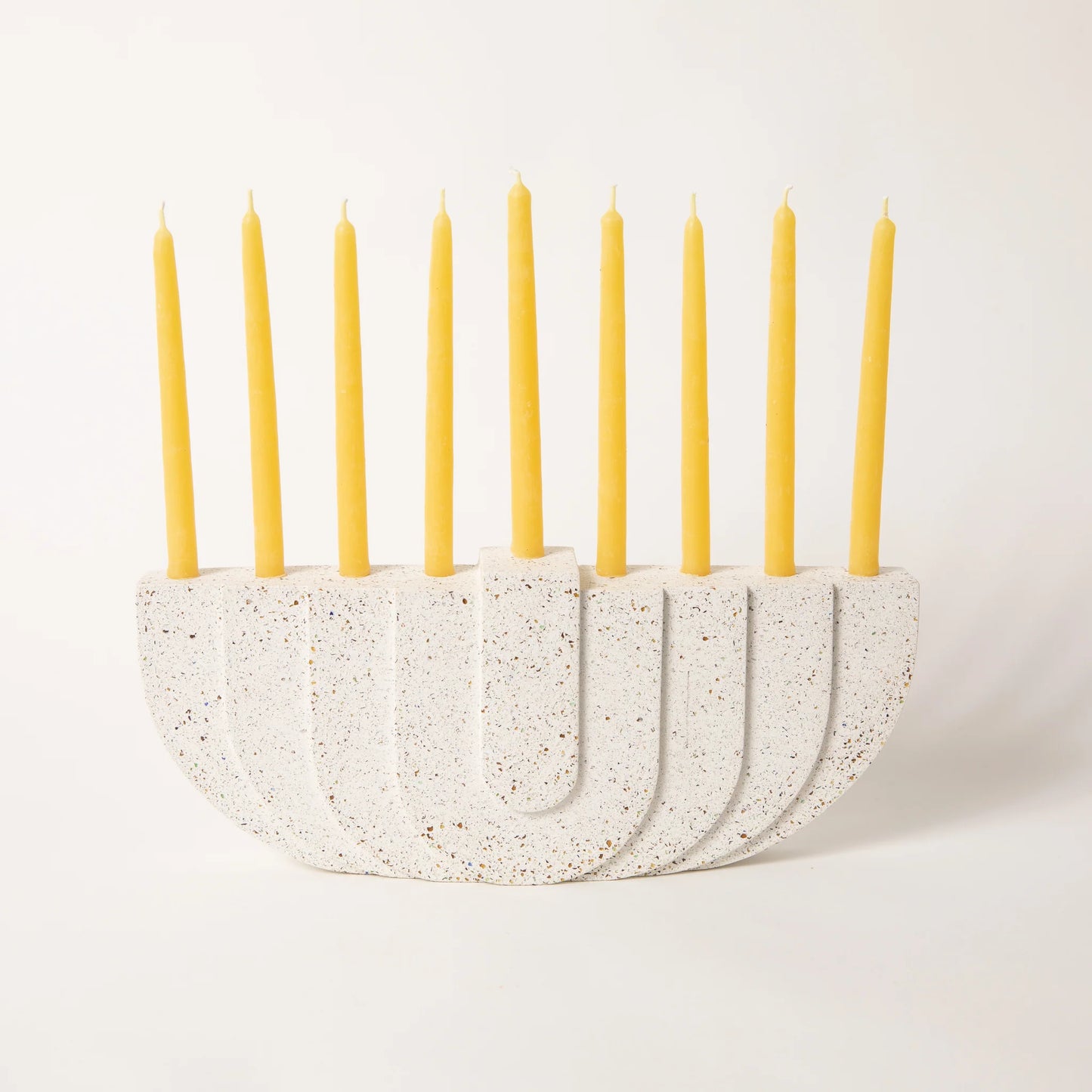 Menorah | White Terrazzo