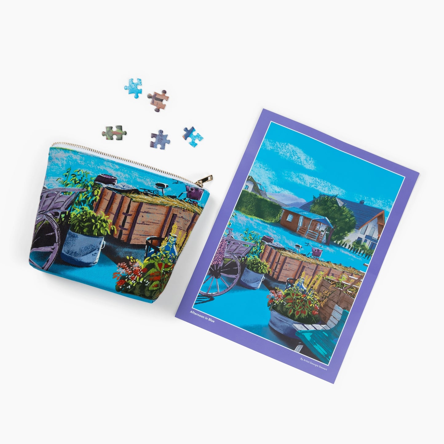 Afternoon In Blue | 500 Piece Puzzle