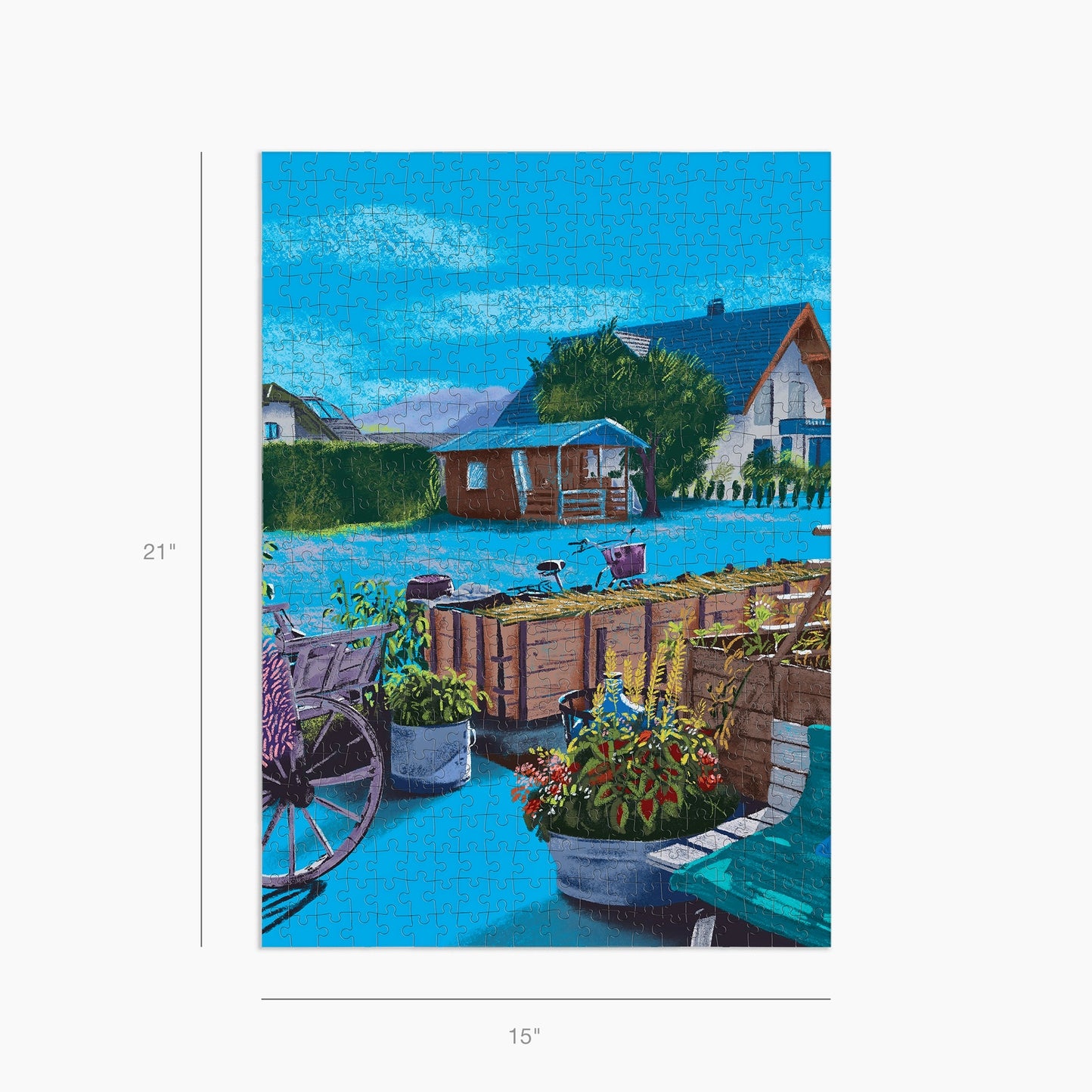Afternoon In Blue | 500 Piece Puzzle