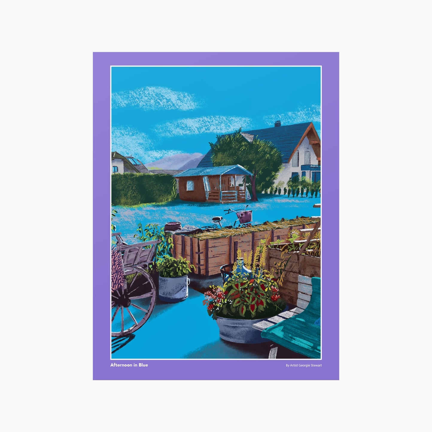 Afternoon In Blue | 500 Piece Puzzle
