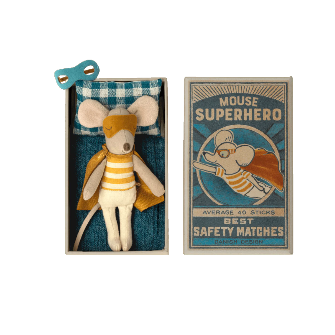 Super Hero Mouse | Little Brother In Matchbox