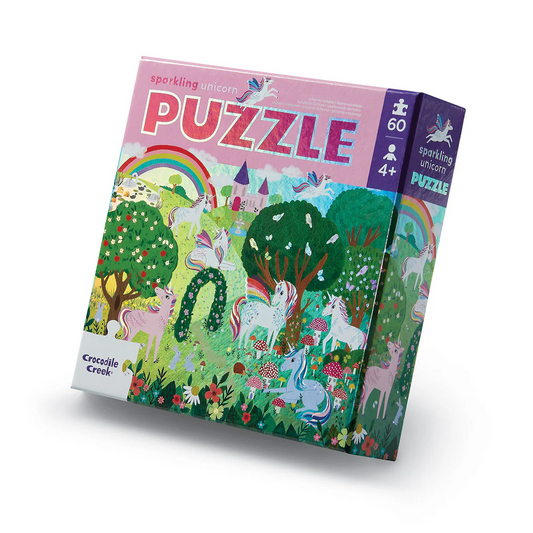 Sparkling Unicorn Puzzle | 60 Pieces