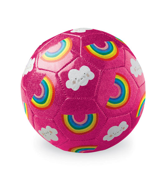 Glitter Soccer Ball | Rainbow