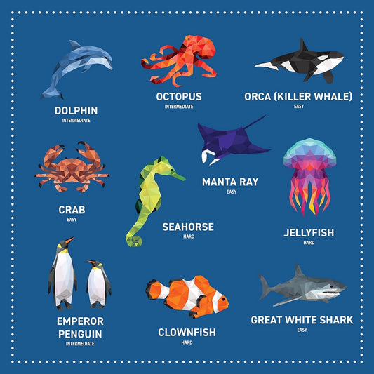 My Sticker Painting | Ocean Animals