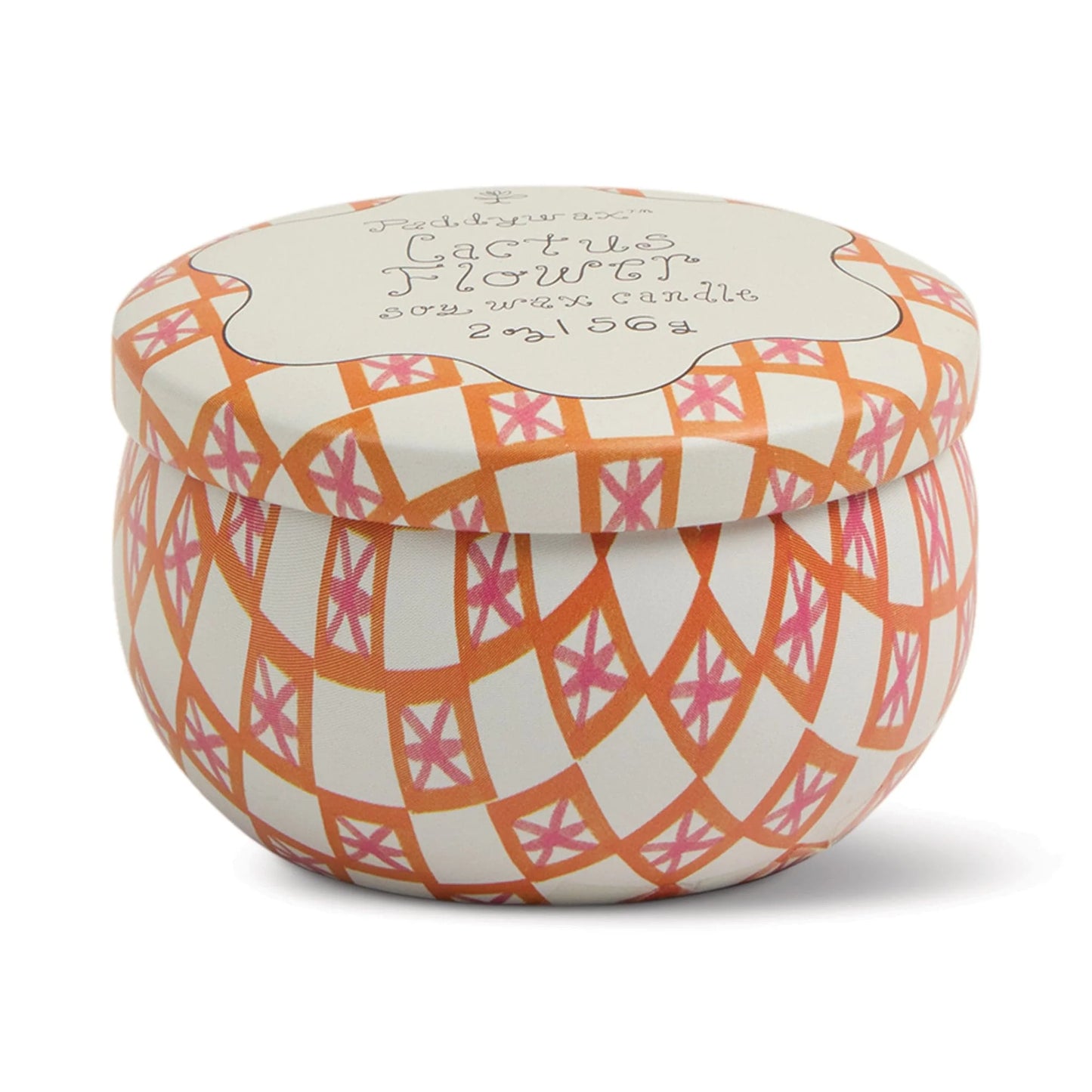 Tiny Candle Tin | Cactus Flower
