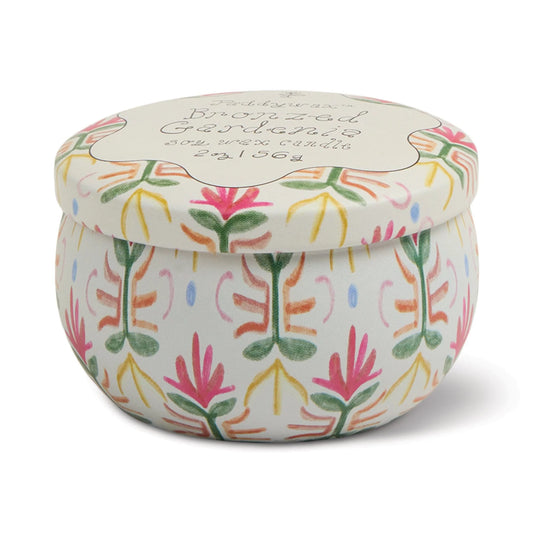 Tiny Candle Tin | Bronzed Gardenia