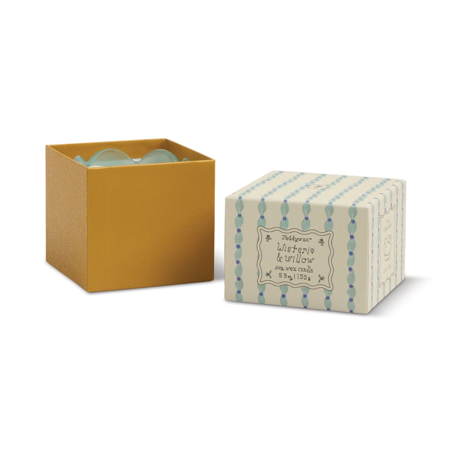 Glass Tulip Candle | Wisteria & Willow
